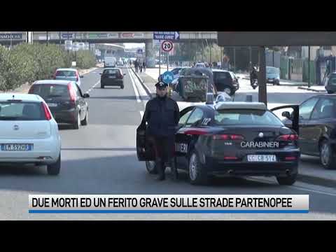 Video Incidenti stradali. Due morti e un ferito grave nel napoletano