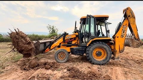 JCB 3Dx Backhoe Loader Tree🌳Tipper Unloading Tractor loading Road Work level #jcb #tractor #tipper 