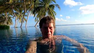 In the pool with a fishing heron at the Sunset Bar, Vilamendhoo Island Resort & Spa, Maldives by Peter Kruse 180 views 1 year ago 2 minutes, 58 seconds
