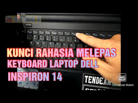Video: Bagaimana cara mengganti keyboard di laptop Dell saya?