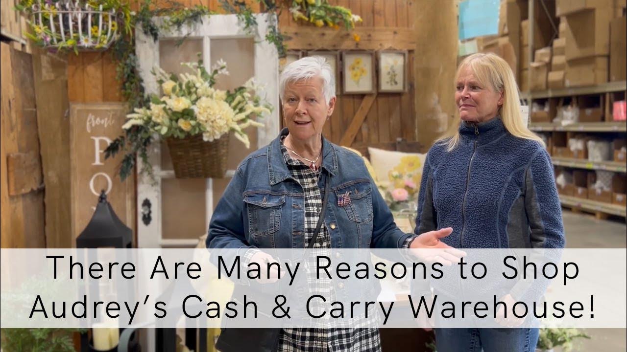 Visit the Audrey's Cash and Carry Warehouse YouTube