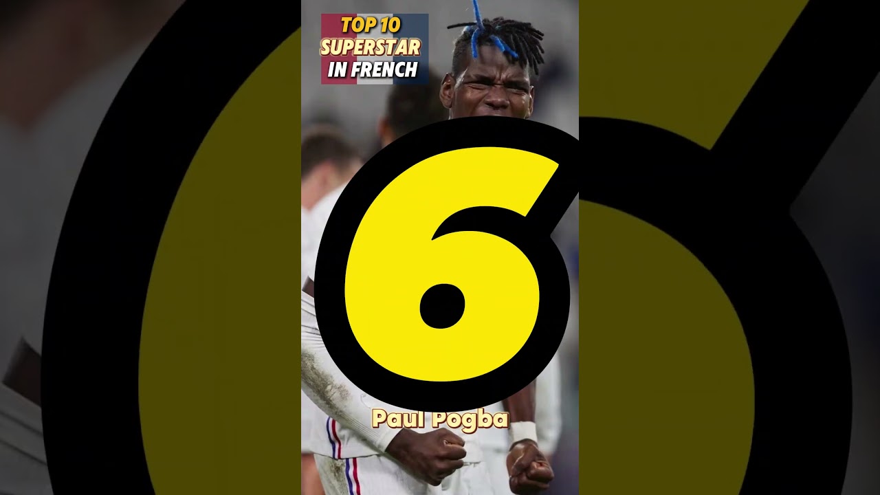 Top 10 French Football Legends of the Last 20 Years! You Can't Miss These Icons! 