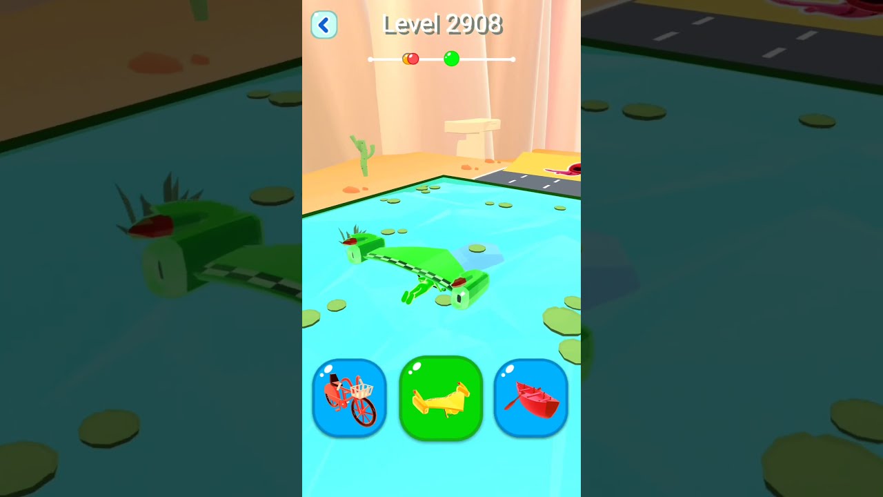 Shape Shifting 2 GAMEPLAY Level No 2908 Walkthrough New Update Car Racing Shorts ShapeShifting