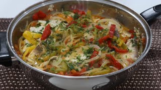 Filé de Peixe Ensopado Estilo Moqueca – Ideal Para o Almoço de Páscoa