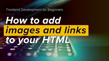 How to add images and links to HTML
