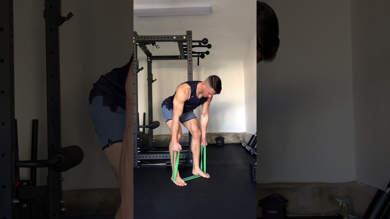 Bent Over Resistance Band Row