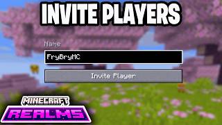 How To Invite People To Minecraft Java Realm! - Tutorial