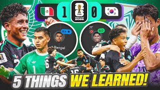 5 THINGS WE LEARNED IN MEXICOS 1-0 WIN OVER SOUTH KOREA!