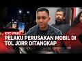 Aksi Koboi di Tol JORR: Pelaku Perusakan Spion Mobil Pakai Kunci Roda Ditangkap di Ciputat