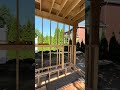 FIREPLACE WALL UNIT rough framing complete! #explore #construction #outdoorliving #build #exterior