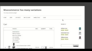 Woocommerce too many variations plugin version 2.0
