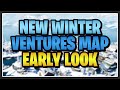 EARLY LOOK AT THE NEW WINTER VENTURES MAPS in Fortnite Save the World!