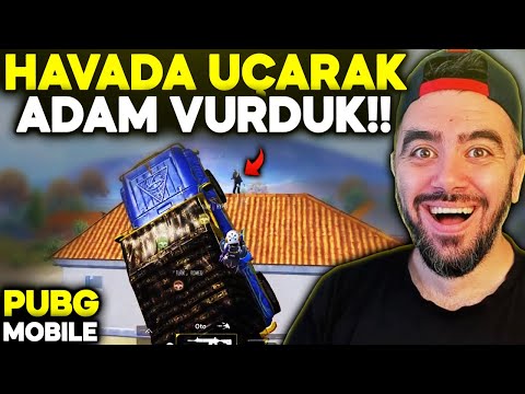 HILECILER BILE BAKA KALDI HAVADA ADAM VURDUK / PUBG MOBILE
