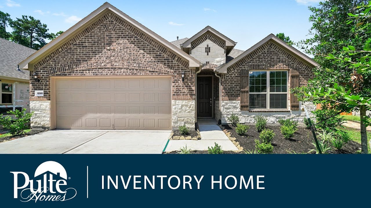 New Home Now Available in Houston Hidden Lake Sheldon Pulte Homes