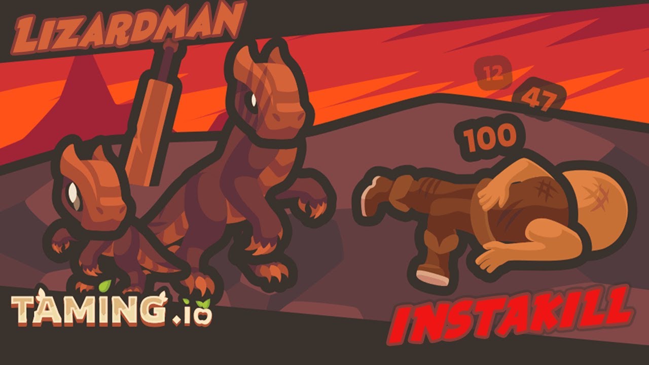 Taming.io New Pet! Lizardman Is OP With 