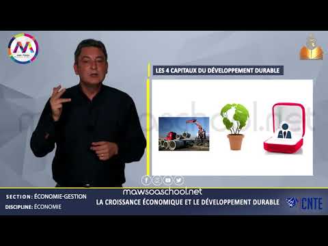 Bac Economie Gestion - Economie - Croissance et développement durable