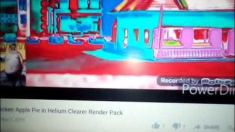 Robot Chicken Apple Pie in Helium Clearer Render Pack Collection Chrome WSOD WINDOWS 8 BSOD