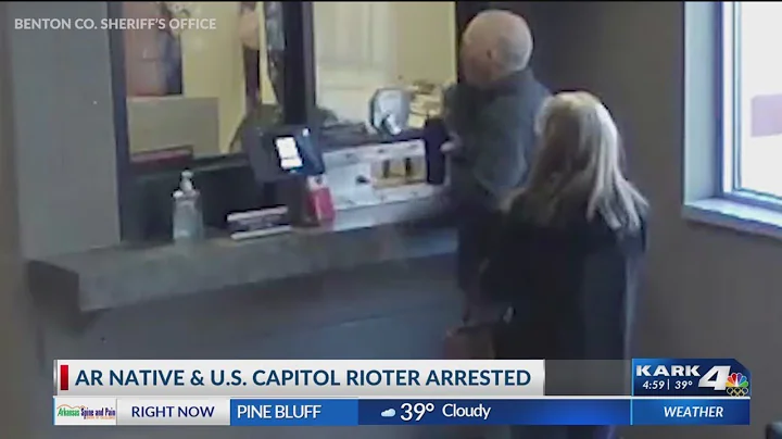 Arkansas native and Capitol rioter Richard Barnett...