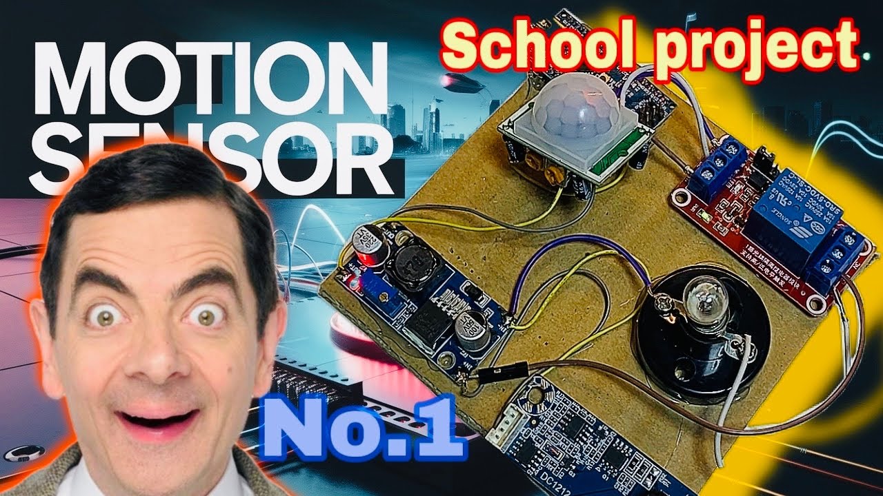 how to make pir motion sensor light at home / motion sensor automatic ...