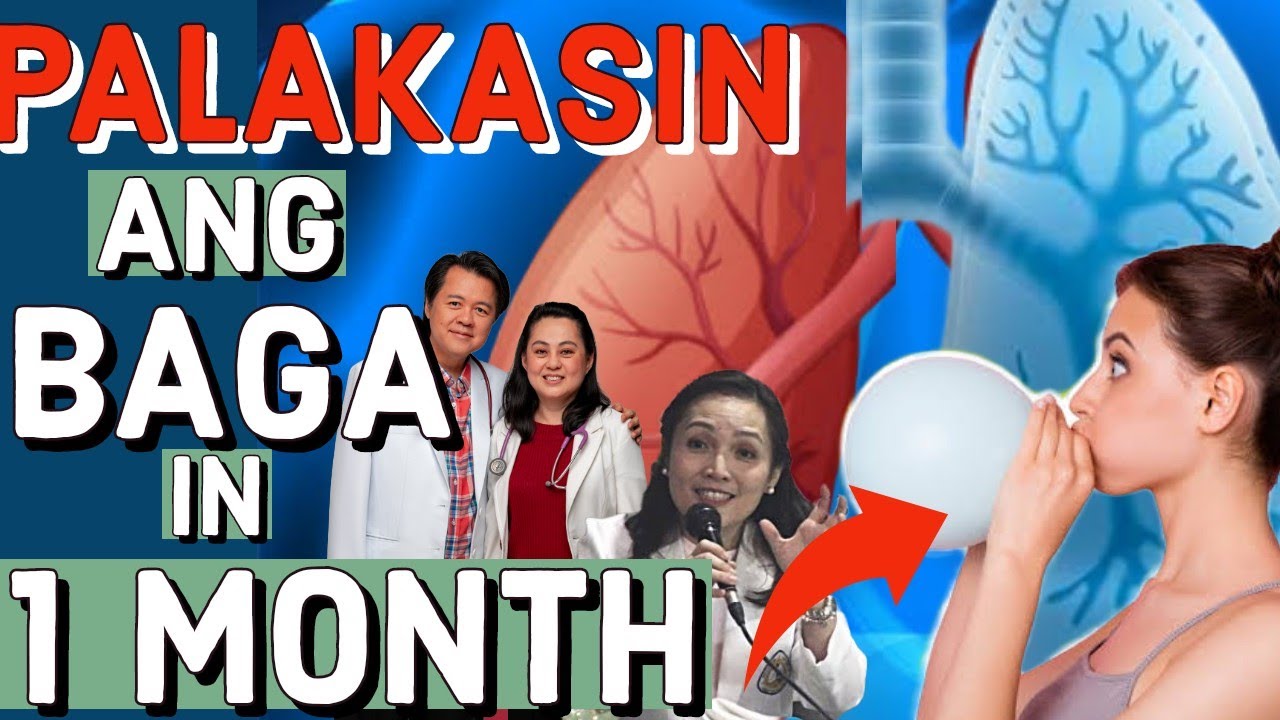 Palakasin ang Baga in 1 Month - By Dr Glynna Cabrera, Doc Willie and Doc Liza Ong
