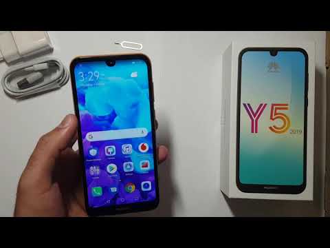 Huawei Y5 2019 unboxing and brief overview (English)