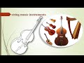 String Instrument Music الآلات الموسيقية الوترية 