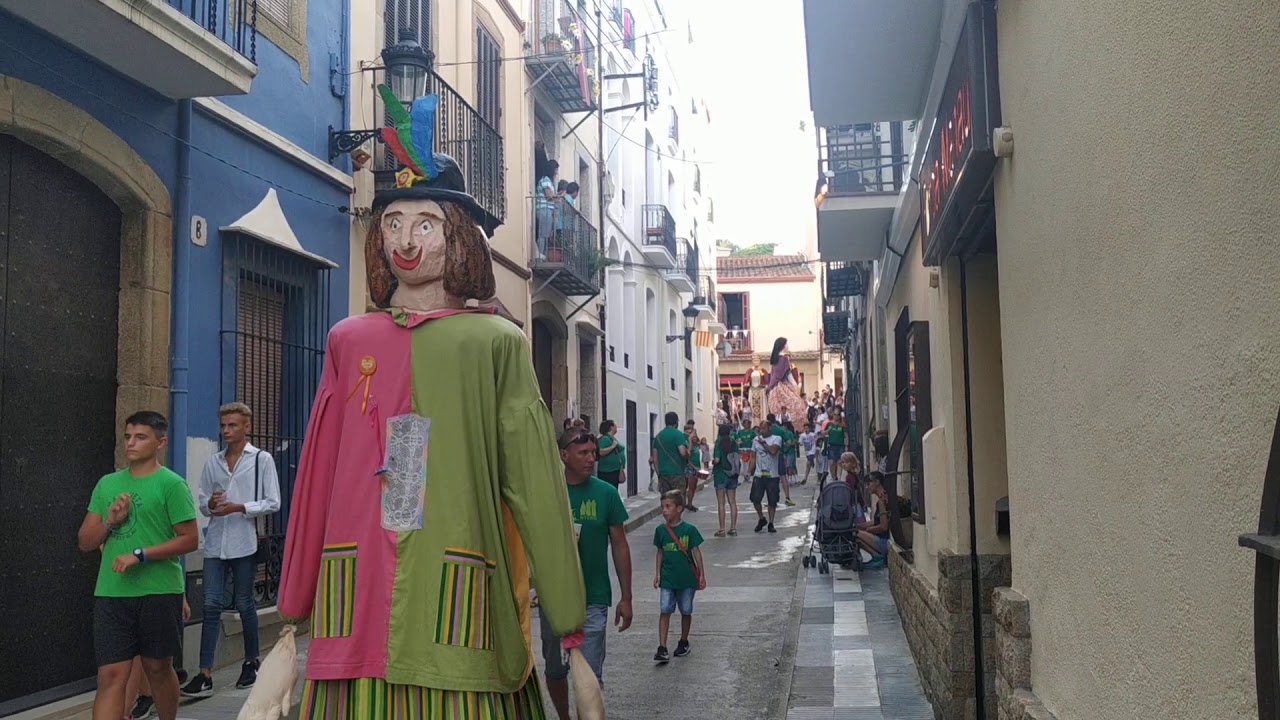 Gegants a Caldes d Estrac