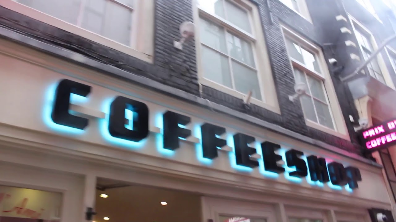 Amsterdam trips Prix dami coffee shop YouTube