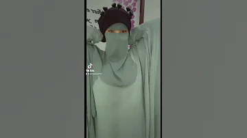 طريقه لف النقاب الماليزي 