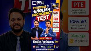 🎓 𝐏𝐚𝐫𝐭 𝟐 𝐨𝐟 𝐄𝐧𝐠𝐥𝐢𝐬𝐡 𝐏𝐫𝐨𝐟𝐢𝐜𝐢𝐞𝐧𝐜𝐲 𝐓𝐞𝐬𝐭 (𝐕𝐢𝐝𝐞𝐨 𝐒𝐞𝐫𝐢𝐞𝐬)  #nimeeducation #ieltspreparation #englishprofic