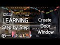ArchiCAD Step by Step ep.10: Door and Window #bim #archicad #สอน #beginning