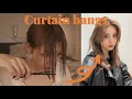 CUTTING AND STYLING CURTAIN BANGS BY MYSELF (BRAD MONDO TUTORIAL)