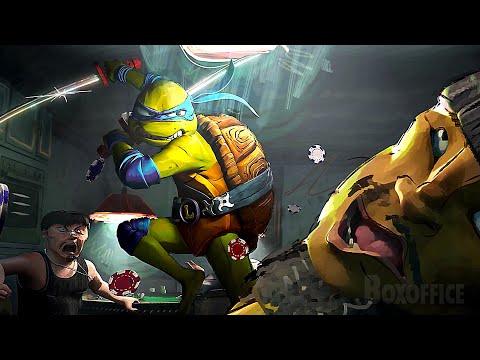 Las tortugas luchan contra TODOS los mafiosos de Nueva York | Tortugas Ninja: Caos Mutante