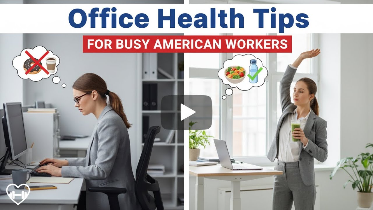 Office Health Tips for Busy American Workers