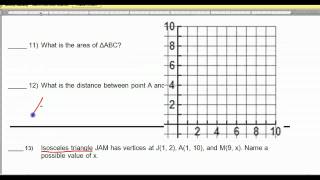 Day 10 CW - Review (Part 1) - Intro to Coordinate Geometry
