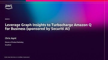 AWS re:Invent 2025 - Leverage Graph Insights to Turbocharge Amazon Q for Business (IND209)
