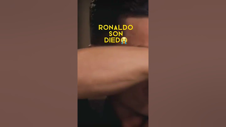RONALDO SON DIED😭 R.I.P #sad #rip #cr7