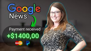 1400 دولار في اليوم باستخدام أخبار Google! (مجانًا) (كسب المال عبر الإنترنت 2023)