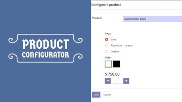How to Activate the Product Configurator Odoo13