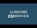 La rentre de lesg data  ia