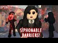 Update siphonable barriers  healing buff  tvl2  roblox