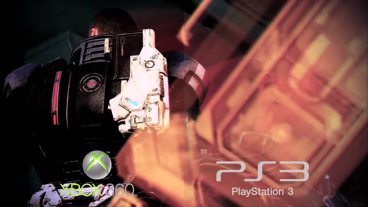 Mass Effect 3 - Видео сравнение PS3 vs Xbox 360