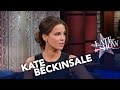 Kate Beckinsale Teaches Stephen To Speak Russian