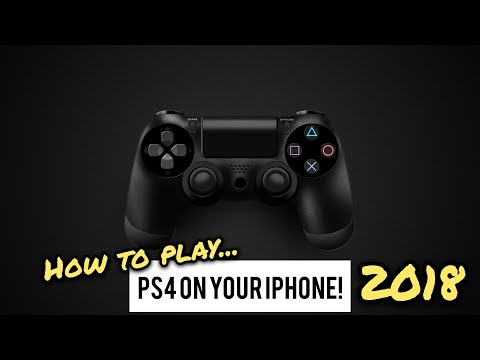 How To Play PS4 On iPhone With R-Play App 2018!