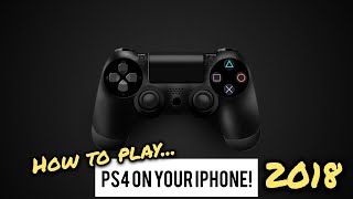 How To Play PS4 On iPhone With R-Play App 2018! screenshot 4