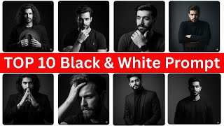 Gemini Prompt for Boys | Trending Gemini Ai Photo Editing Prompts | Top 10 Black & White Prompt screenshot 5
