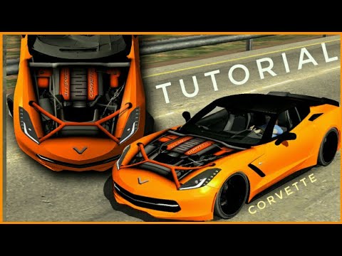 CHEVROLET CORVETTE STINGRAY OPEN HOOD TUTORIAL | Car Parking Multiplayer | New Update | zeti