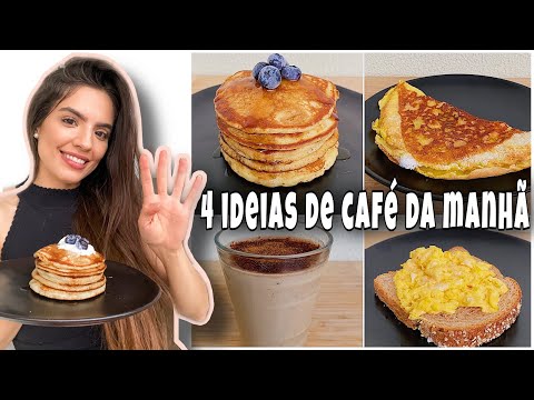 Vídeo: 4 deliciosos cafés da manhã do chef: receitas