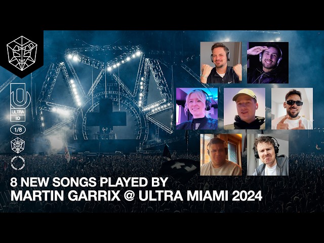 GUESSING 8 IDs PLAYED BY MARTIN GARRIX @ ULTRA MIAMI 2024 class=