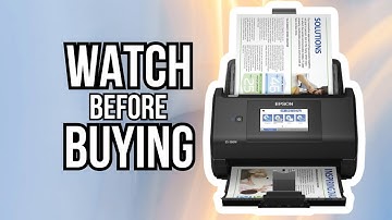 Epson WorkForce ES-580W Scanner Review - Fast & Reliable Home Office Solution!